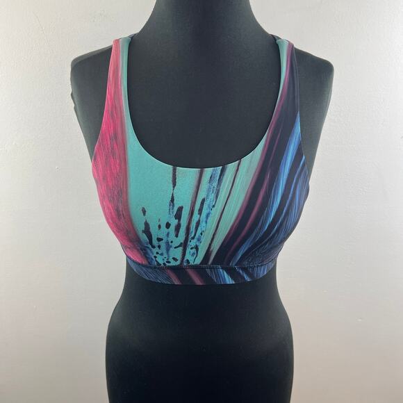 Lululemon Energy Bra Electrobeam Multi Stretch Sweat-Wicking Lightweight Size 4 - Picture 2 of 7